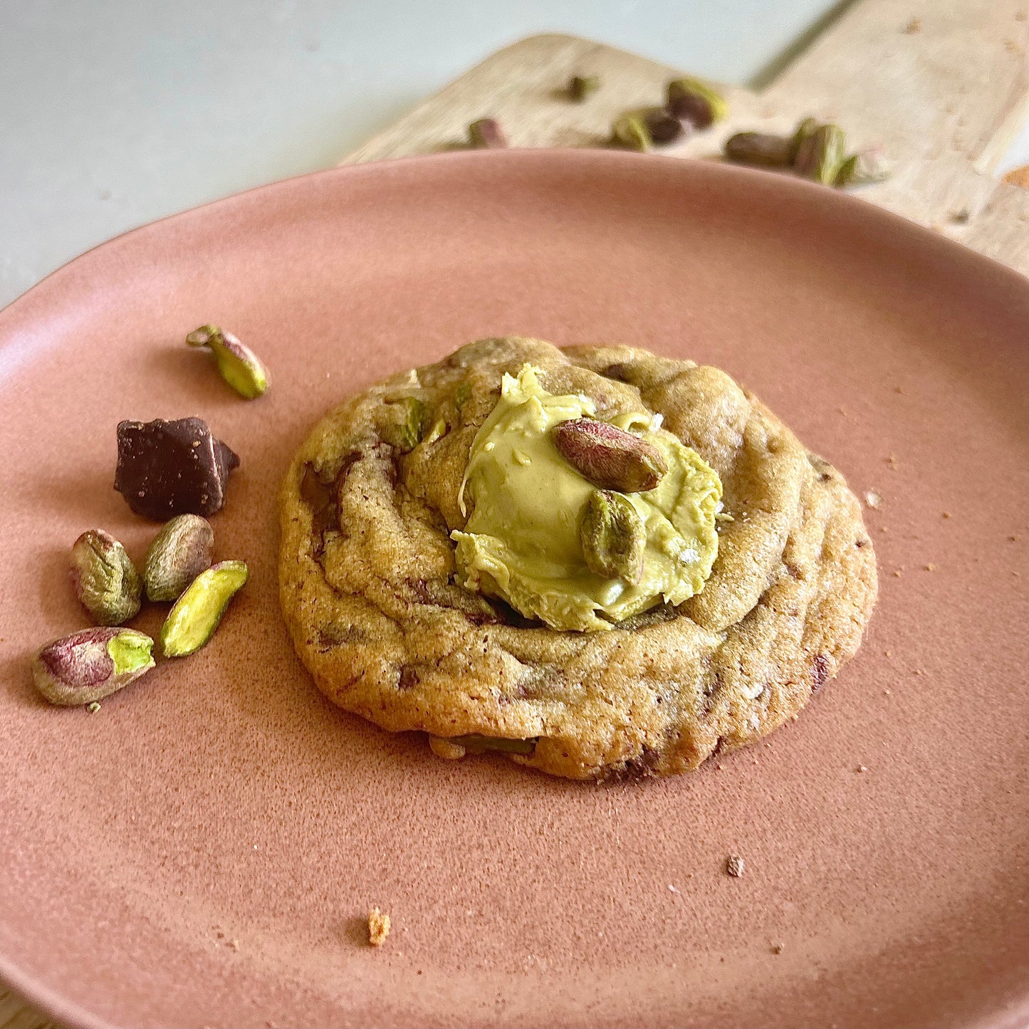 Pistache crème koek (box van 4)